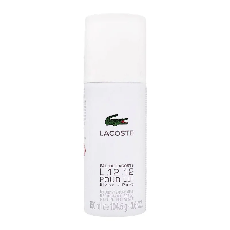LACOSTE POUR LUI WHITE BLANC FOR MEN DEODORANT 150 ML BASIC