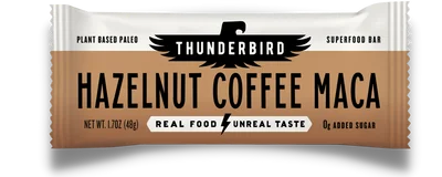 Thunderbird Hazelnut Coffee Maca Bar 1.7oz
