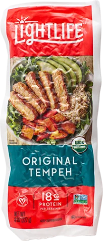 Lightlife Org Tempeh Original Soy 8 Oz