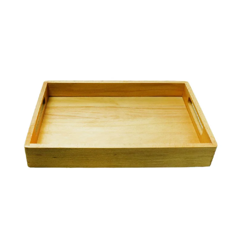 TRAY ALL WOOD LARGE 9036