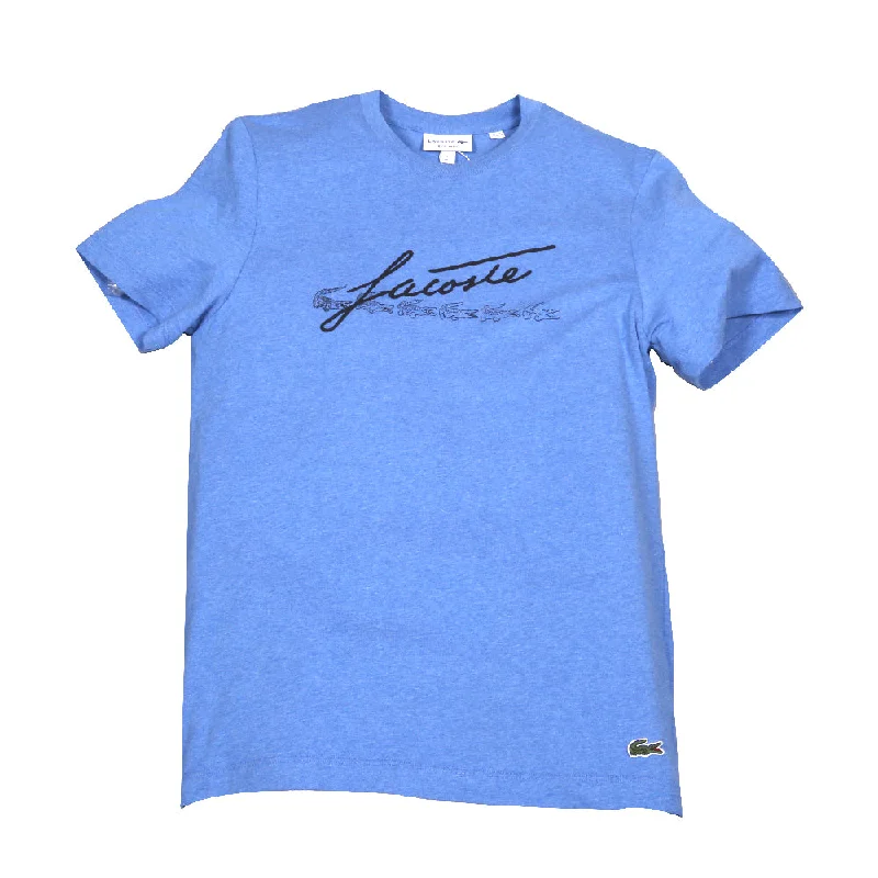 LAC MEN S/S CREW NECK TH2054 SKY S (IR)