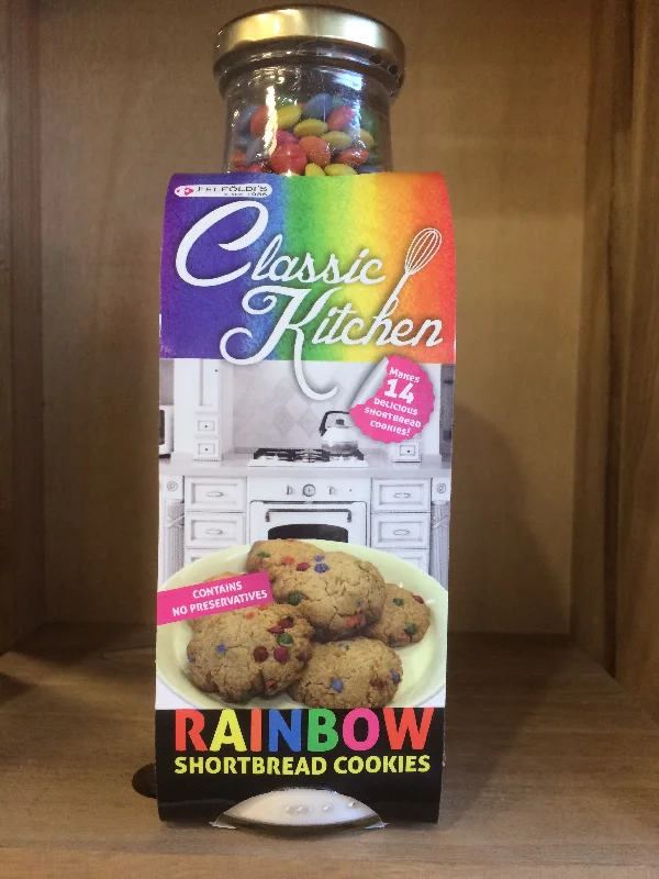Classic Kitchen Rainbow Shortbread Cookies 430g