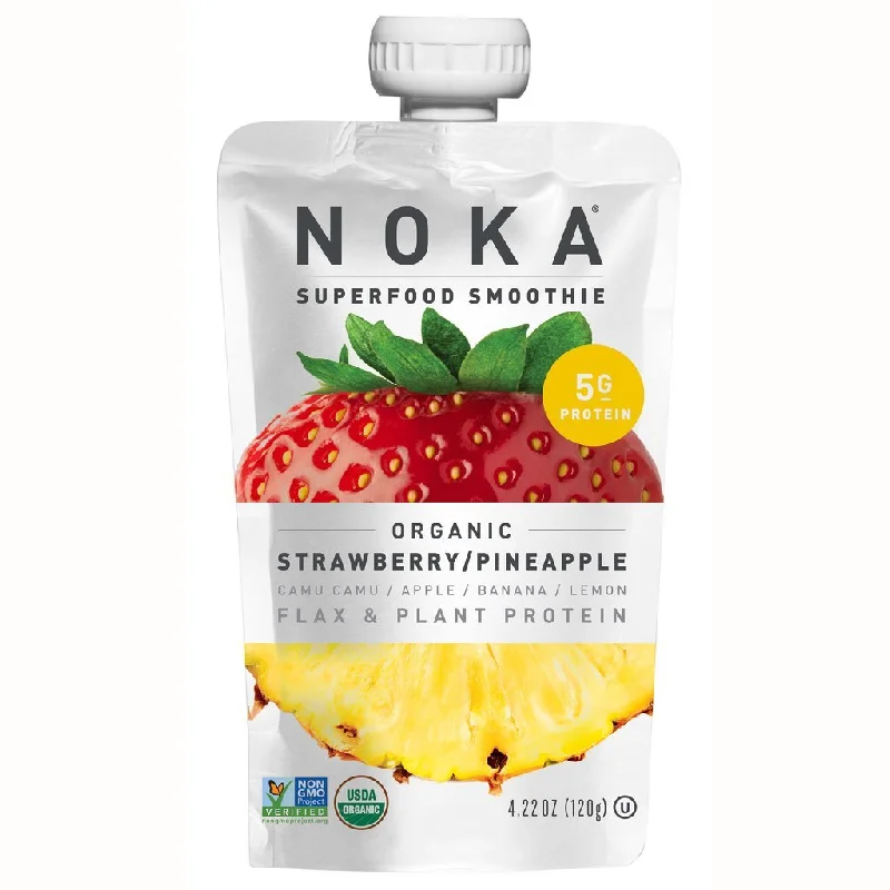 Noka Strwbry Pineapple Sprfd Smthie Og 4.22oz
