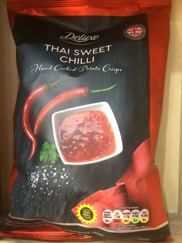 Deluxe Thai sweet Chilli Crisps 150g